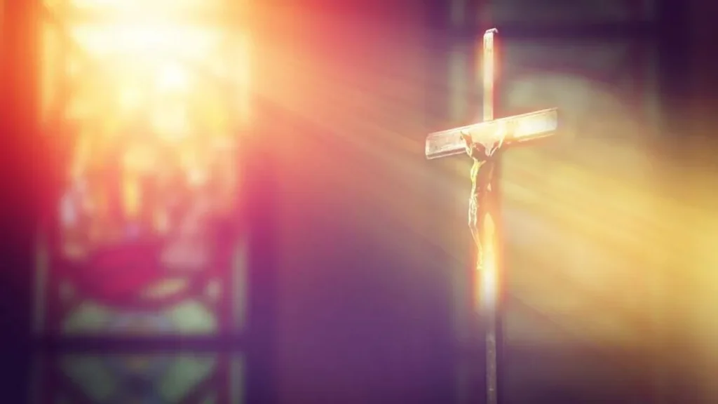 Imagem igreja e cruz do artigo 31. Páginas de História da Igreja