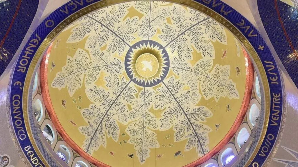 Imagem Cupula Central full pagina tv do artigo A Cúpula Central do Santuário Nacional