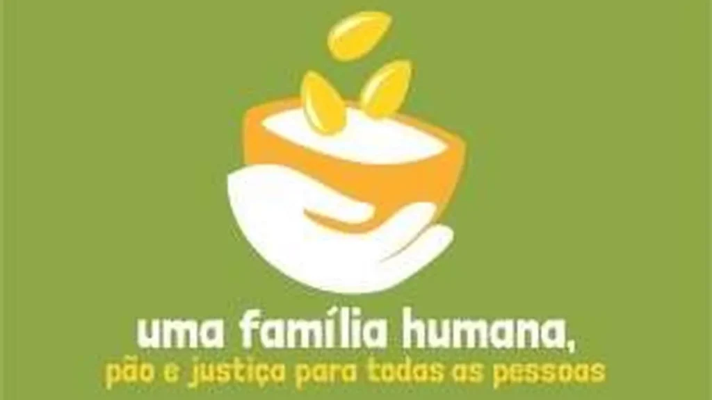 Imagem logo vertical inversa do artigo Rede Cáritas Internacional articula estratégias para Dia Mundial da Alimentação