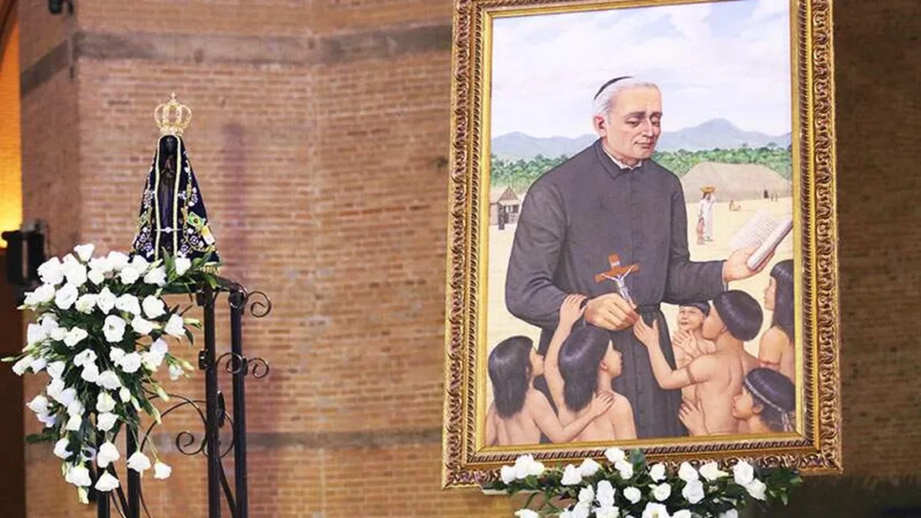 Imagem missa 9h pe anchieta ivan simas 7 do artigo Relembre a 'canonização equipolente' de São José de Anchieta