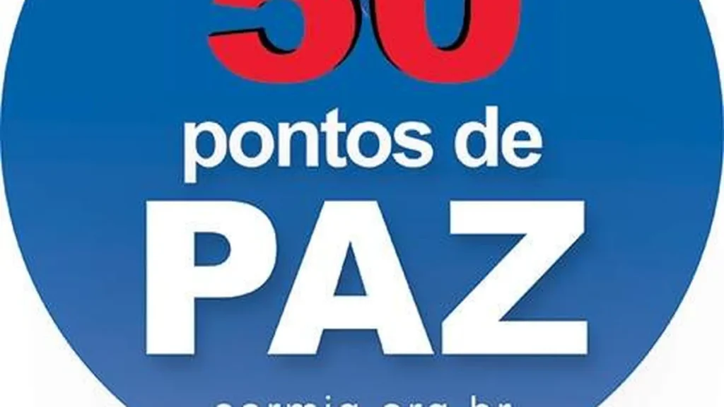 Imagem 50 pontos de paz do artigo Arsenal da Esperança em SP promove iniciativa '50 Pontos de Paz'