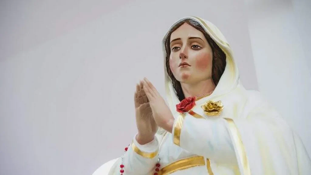 Imagem Nossa Senhora da Rosa Mistica do artigo Pedidos de Nossa Senhora, Rosa Mística
