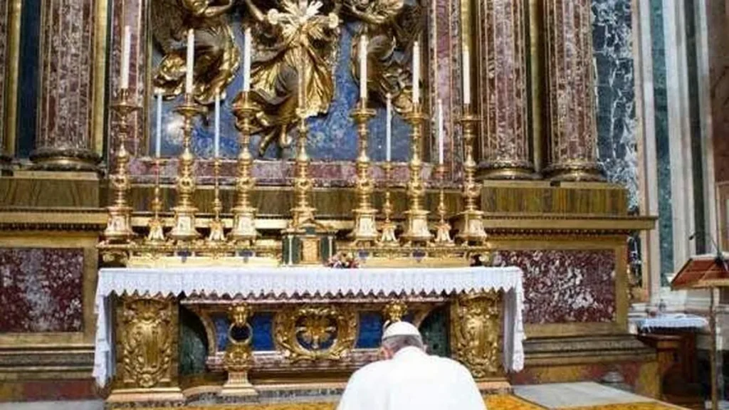 Imagem santa maria papa site do artigo Festa da Dedicação da Basílica de Santa Maria Maior
