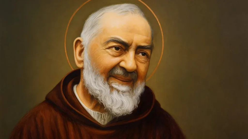 Imagem Sao Padre Pio do artigo A vida fascinante de São Padre Pio, modelo para nós