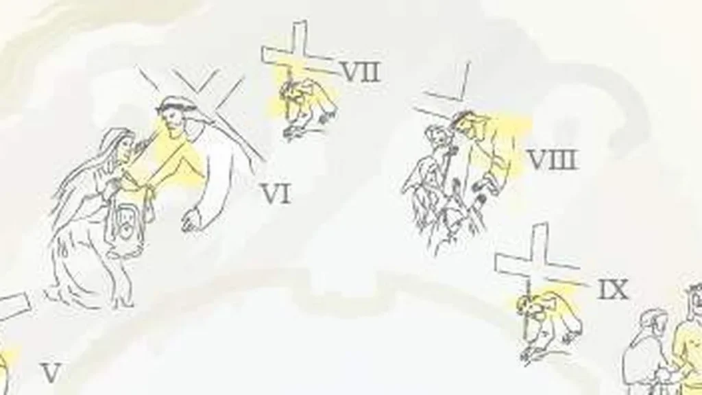 Imagem viasacra 1 do artigo Via-Sacra Online: Medite as 14 Estações com Infográfico Interativo no A12