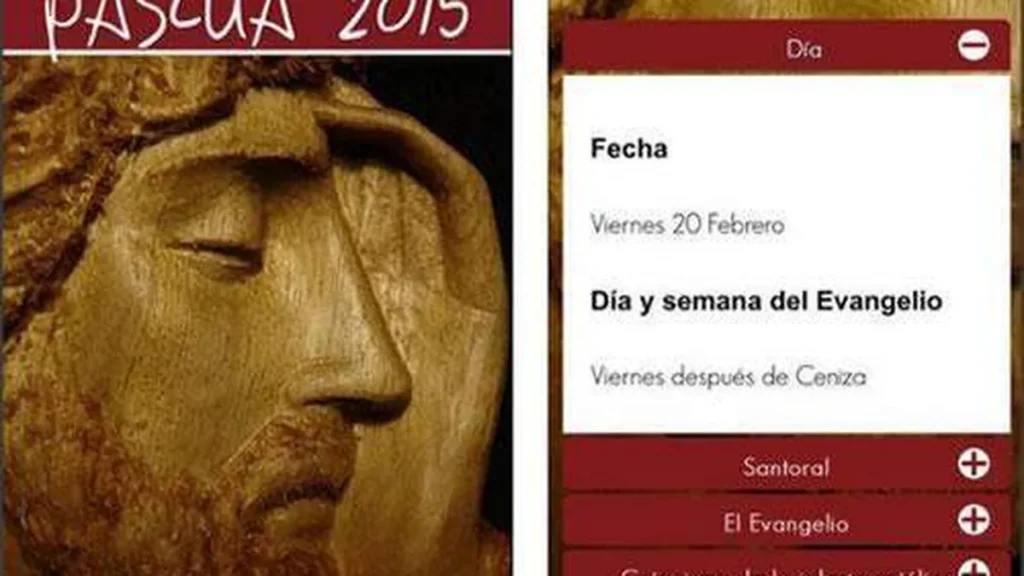 Imagem aplicativo do artigo Na Espanha, aplicativo ajuda fiéis a vivenciarem a Páscoa