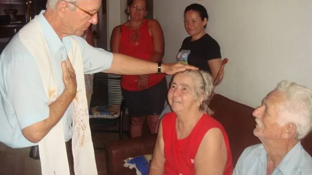 Imagem padre werner nas missoes 2 do artigo Missões Redentoristas: Vivendo a graça dos sacramentos