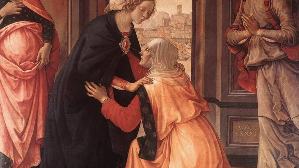 Imagem Visitacao de Nossa Senhora do artigo O Mistério da Visitação: prelúdio da missão do Salvador