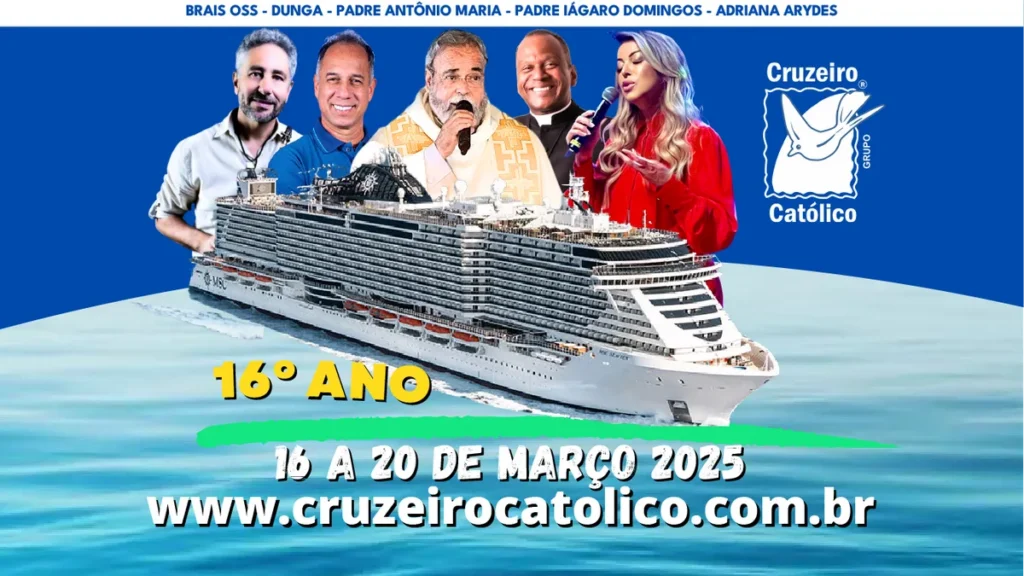 Imagem CRUZEIRO CATOLICO widget do artigo Como viver uma experiência de fé em alto mar?