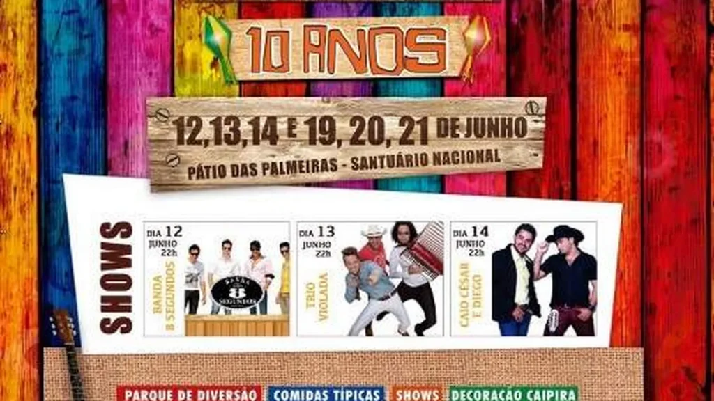 Imagem post 2 do artigo Mês de festa junina também é mês de solidariedade no Santuário Nacional
