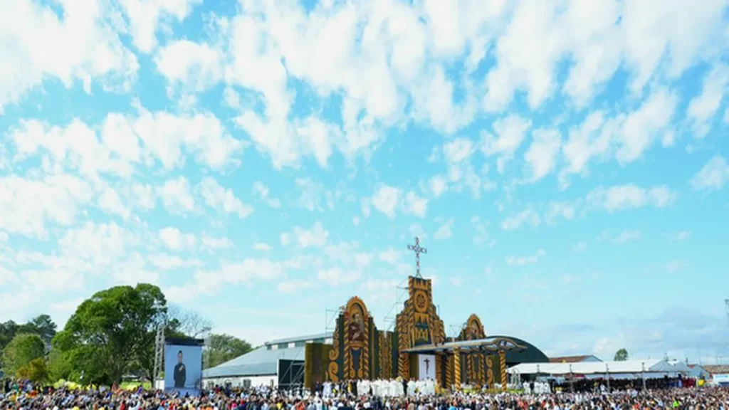 Imagem papa francisco no paraguai2 do artigo Um novo olhar a partir da visita do Papa