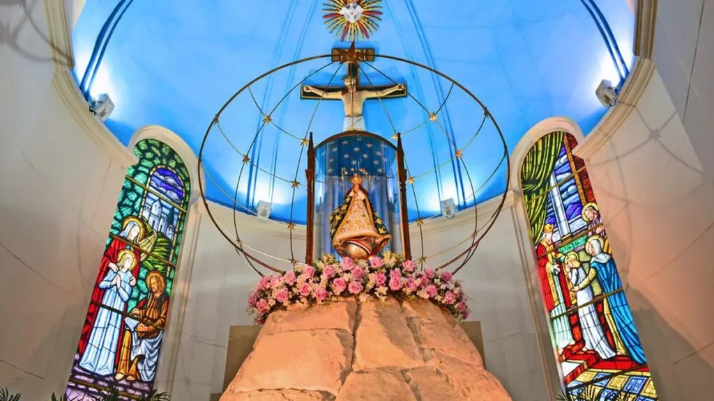 Imagem virgem de caacupe do artigo Um minuto com Maria, nossa Mãe