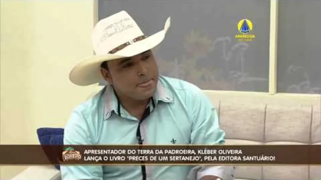 Imagem bAJzTEF ZzU do artigo Kléber Oliveira lança o livro 'Preces de um Sertanejo'