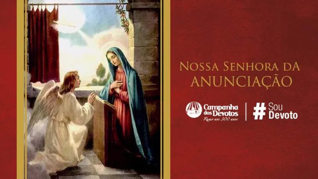Imagem card cd nsra 190216 anunciacao 1 do artigo Rezando com Maria: Nossa Senhora da Anunciação