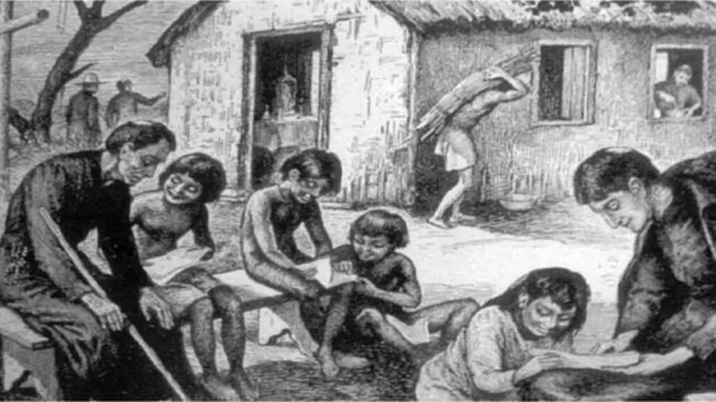 Imagem catequese 3 do artigo História da Igreja na América Latina: Apresentação das verdades cristãs