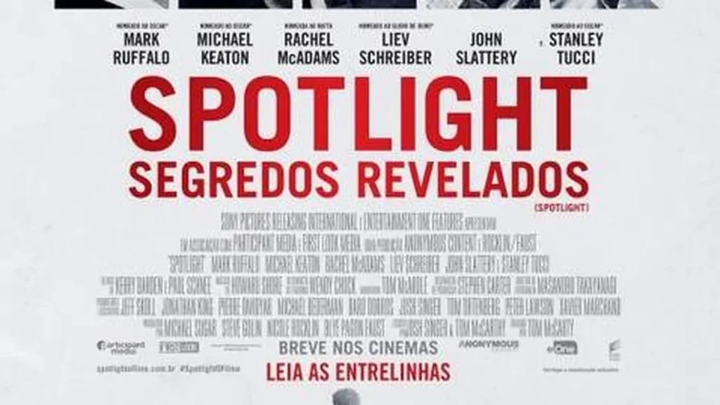 Imagem spotlight cartaz do artigo A12 assistiu: Confira nossos comentários sobre o filme 'Spotlight – Segredos Revelados'