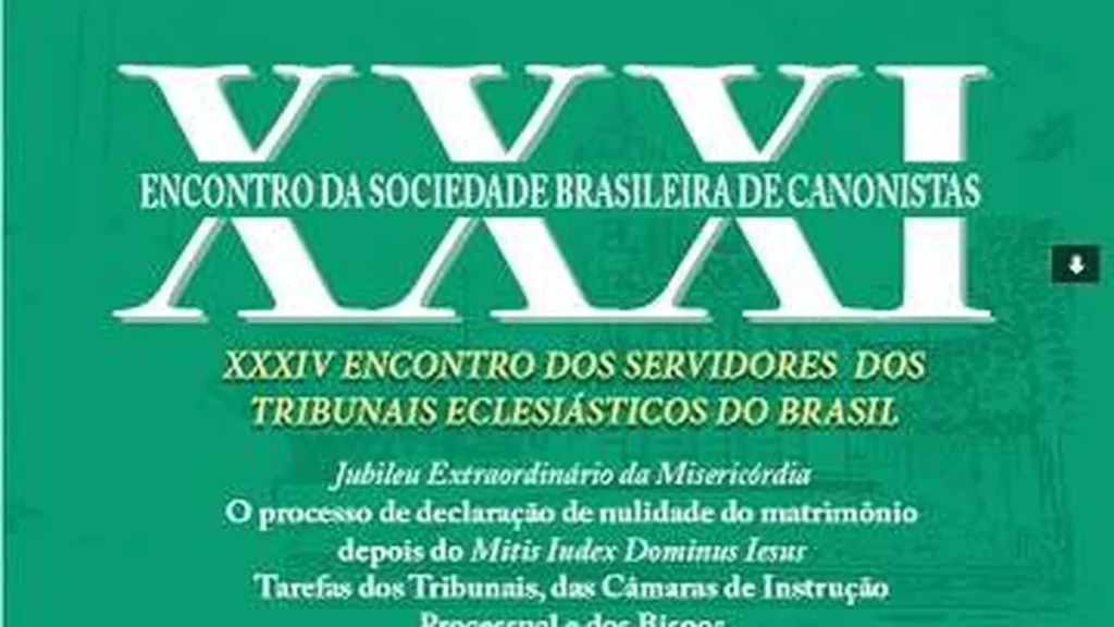 Imagem xxxi interna do artigo Mudanças nos processos de nulidade do matrimônio será tema de encontro em João Pessoa (PB)