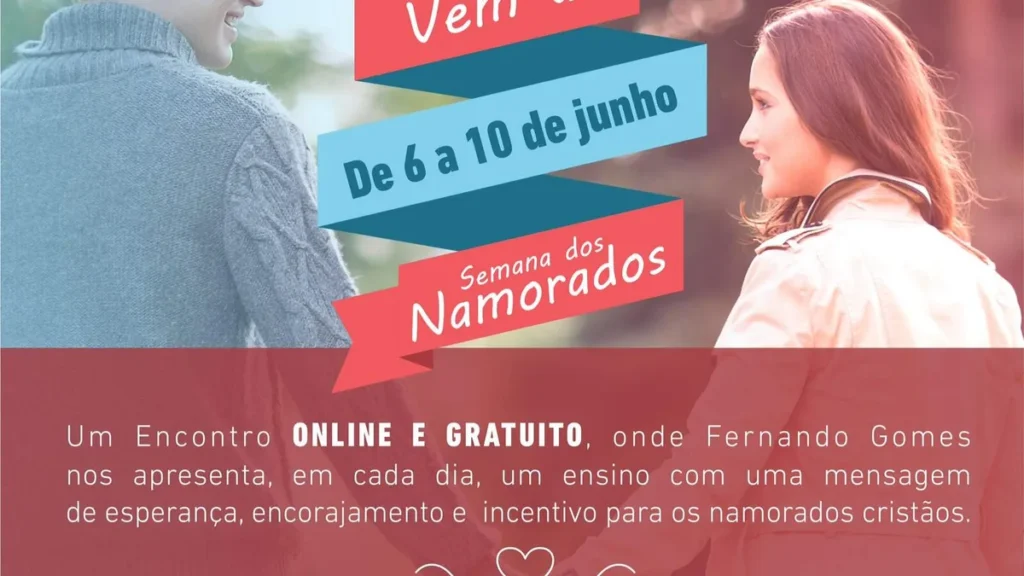 Imagem semana dos namorados online do artigo Semana dos Namorados online quer encorajar jovens a viver amor autêntico