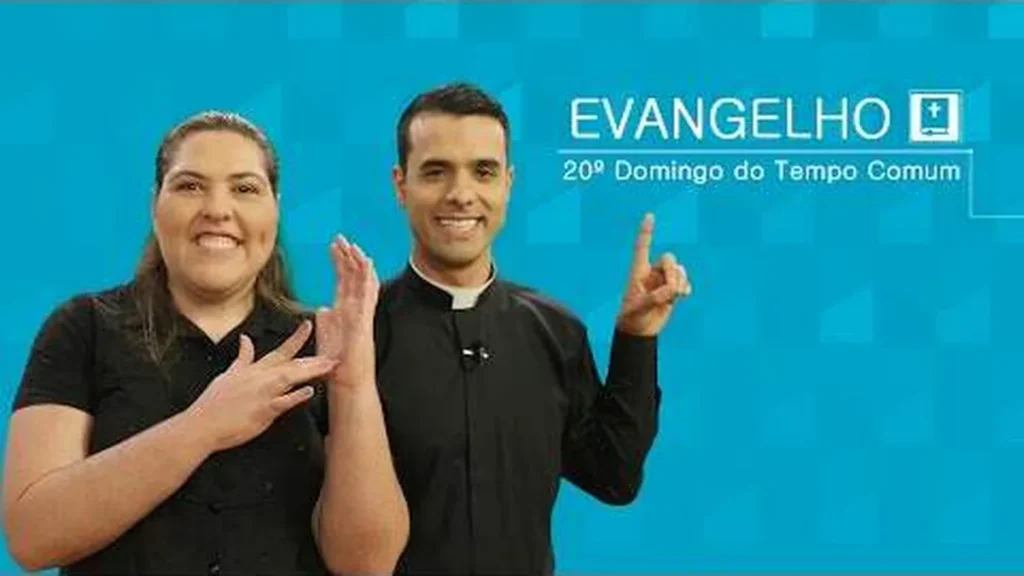 Imagem S0EyLtTo7Wo do artigo Evangelho em Libras: 20º Domingo do Tempo Comum - Ano C
