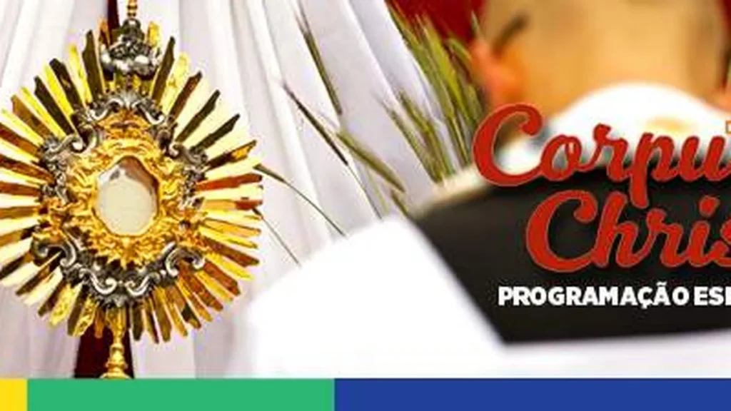Imagem destaque corpus do artigo Rádio Aparecida celebra Corpus Christi durante programação do feriado
