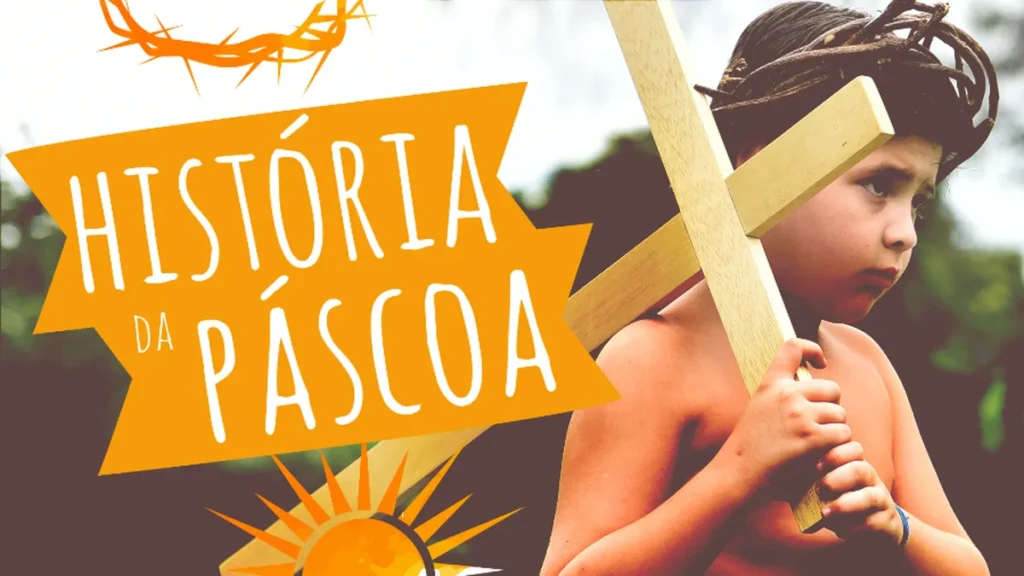 Imagem Historia de Pascoa contada por crianca do artigo Crianças interpretam história da Paixão e Ressurreição de Jesus