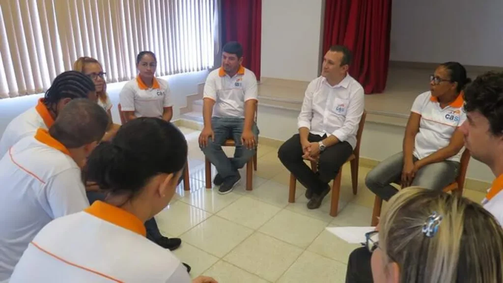 Imagem Treinamento Primeiros Socorros CAS de Aparecida 3 do artigo CAS São Geraldo e Santíssimo Redentor recebem treinamento de primeiros socorros
