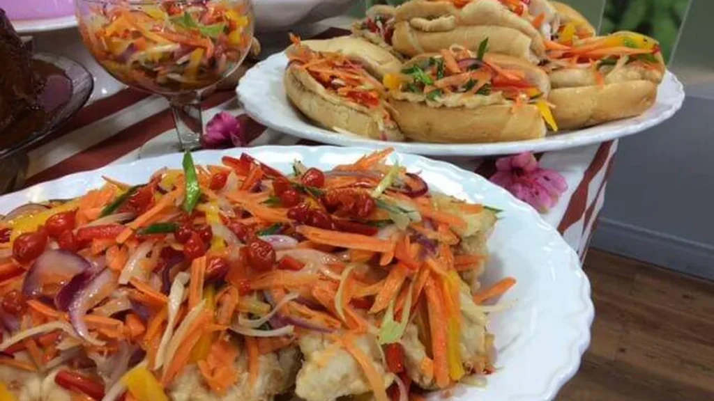 Imagem escabeche de frango do artigo Aprenda a fazer frango escabeche com Osley José