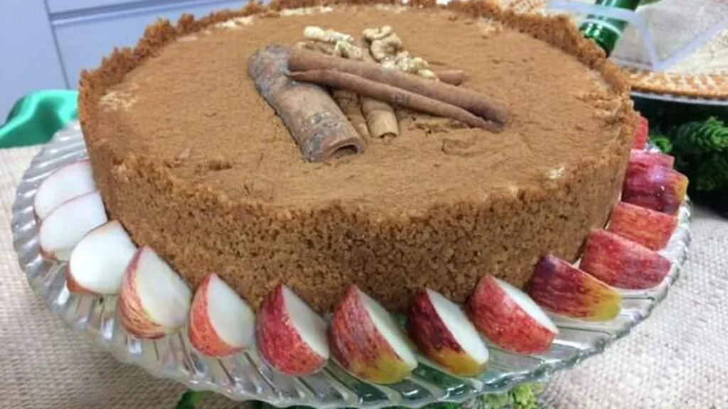 Imagem Torta camurca de maca do artigo Aprenda a fazer uma deliciosa torta de camurça de maça