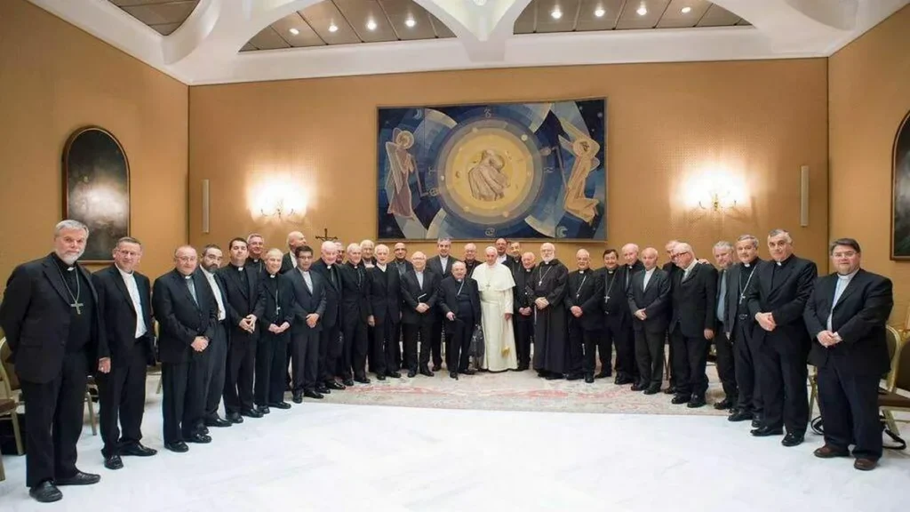 Imagem Bispos Chilenos do artigo Bispos do Chile colocam cargo à disposição do Papa Francisco