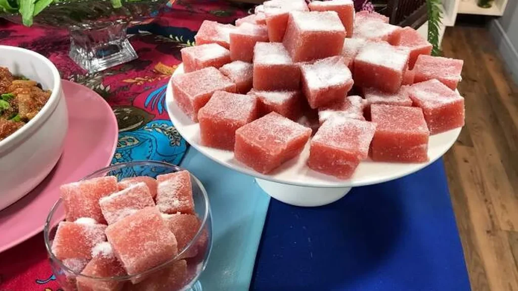 Imagem doce de batata doce do artigo A Apresentadora Jéssica Fernandes ensina a fazer um delicioso doce de batata doce!