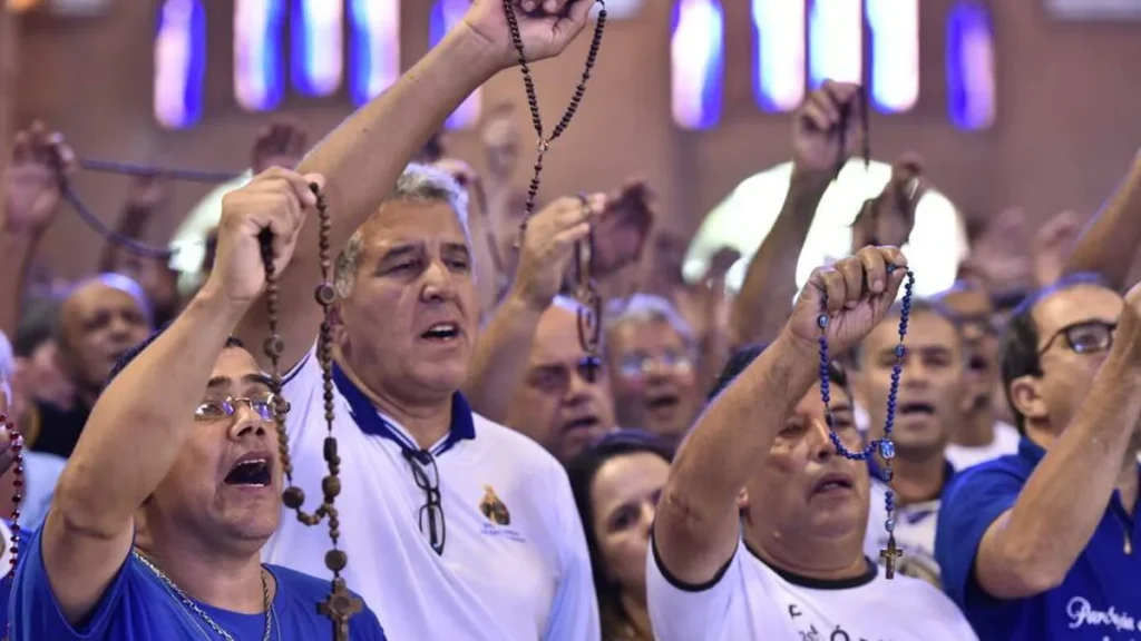 Imagem Terco dos Homens 2018 4 do artigo Reflexão de agosto: A Igreja, povo de Deus evangelizado