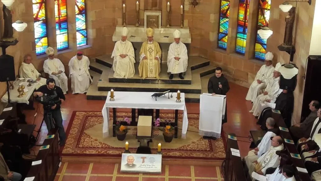 Imagem Dom Aloisio Daltro Filho RS do artigo 4 anos da transladação dos restos mortais de Dom Aloísio Lorscheider para o Santuário Nacional
