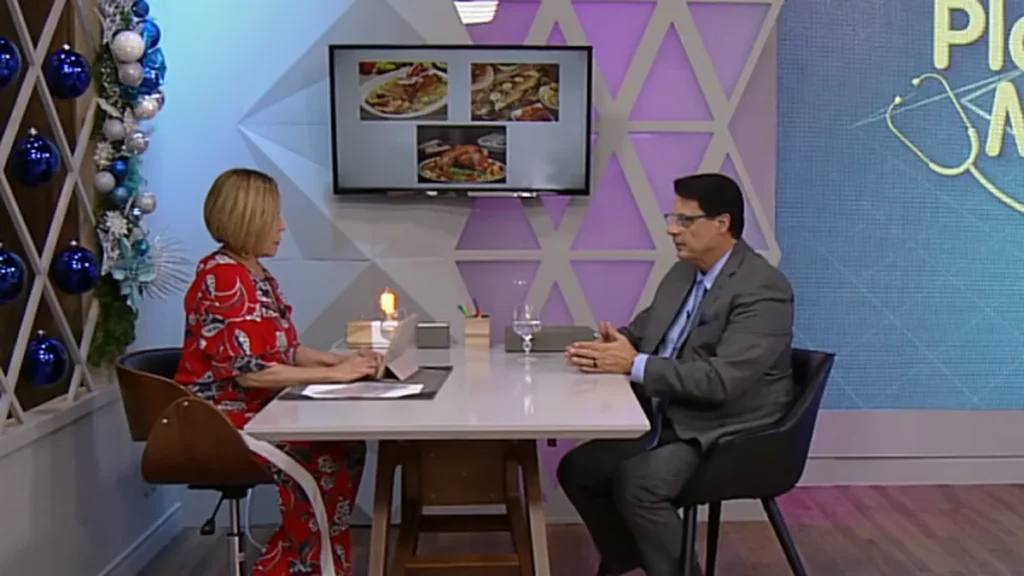 Imagem Santa receita plantao medico do artigo Saiba quais os cuidados necessários com a alimentação no fim de ano