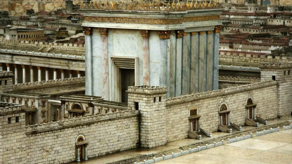 Imagem Templo de Jerusalem do artigo Tropas romanas do General Tito tomam a cidade de Jerusalém