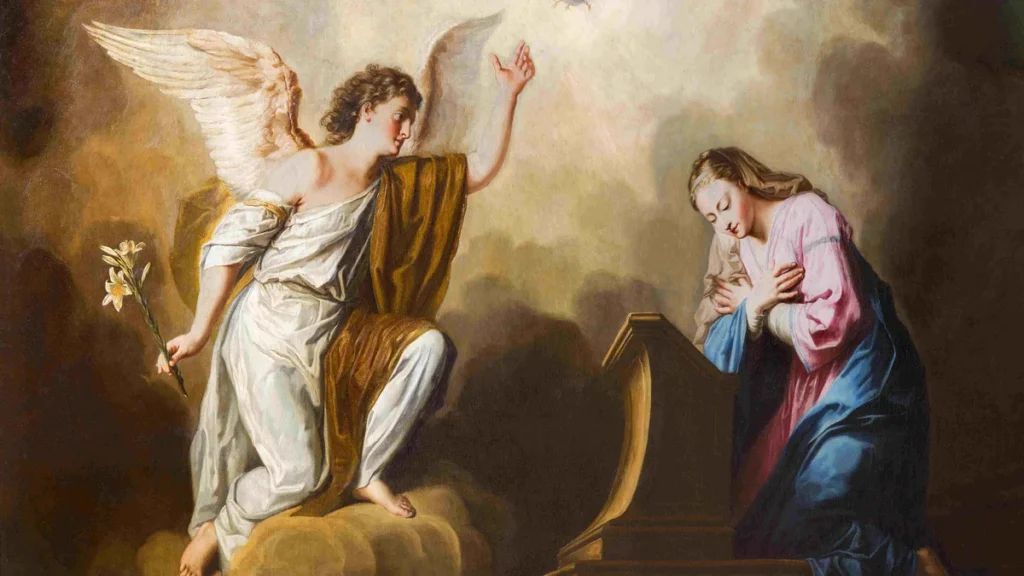 Imagem anunciacao de maria do artigo Você já se perguntou sobre a relação de Maria e o Espírito Santo?