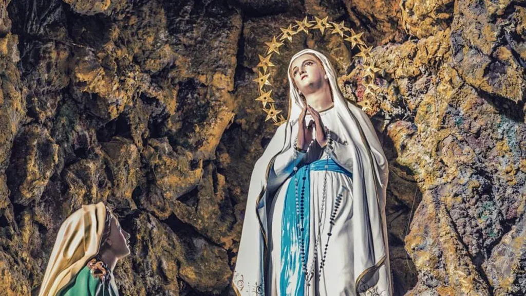 Imagem Nossa Senhora de Lourdes do artigo Lourdes confirma a Imaculada Conceição no amor de Deus aos pobres
