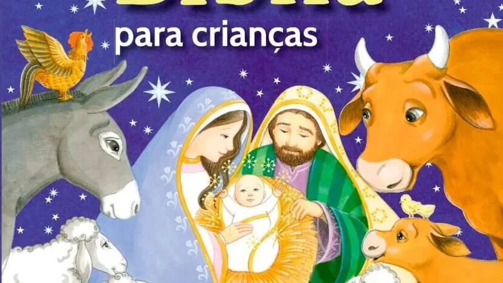 Imagem Biblia para Criancas da Editora Santuario do artigo Bíblia para crianças é ferramenta de aproximação inicial com Deus