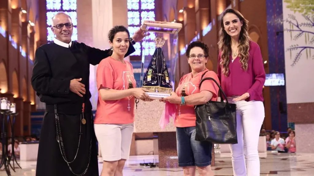 Terço das Mulheres da cidade de Marmelópolis, Minas Gerais, foi o grupo sorteado para acolher a Imagem Peregrina.