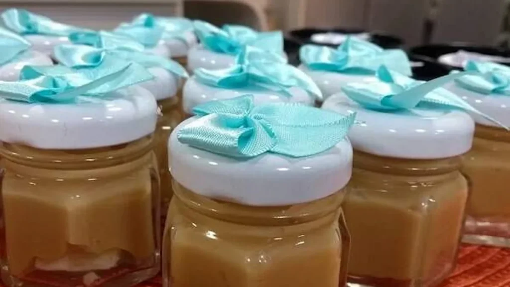Imagem Alfajor no potinho do artigo Minicurso de doces de casamento: Alfajor no potinho!