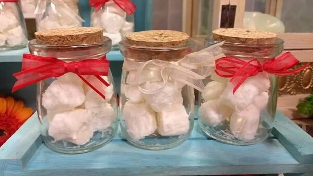 Imagem Bala de coco do artigo Minicurso de doces de casamento: Bala de coco