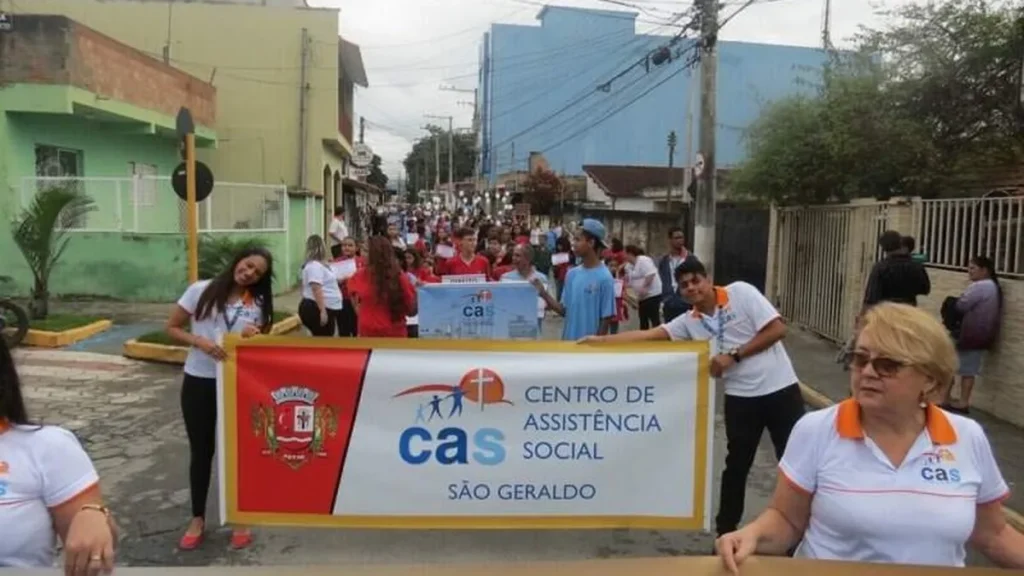 Imagem desfile civico cassg 201920 do artigo Desfile cívico em Potim une beneficiários do CAS São Geraldo