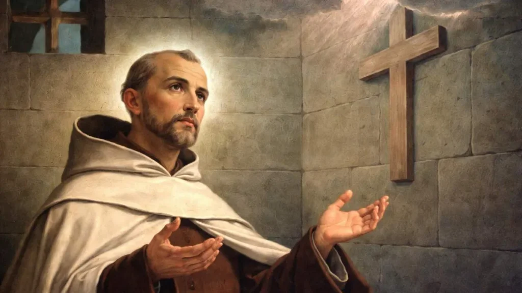 Imagem sao joao da cruz do artigo 15 dias de oração com São João da Cruz e a via contemplativa