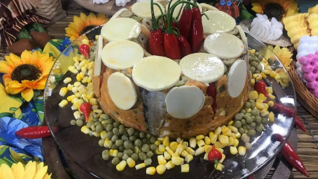 Imagem receita cuscuz paulista do artigo Minicurso Junino: Aprenda a fazer Cuscuz paulista