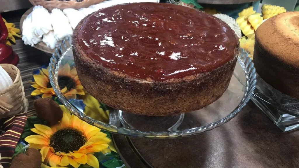 Imagem Bolo de mandioca do artigo Minicurso Junino: Receita de bolo de fubá e bolo de mandioca