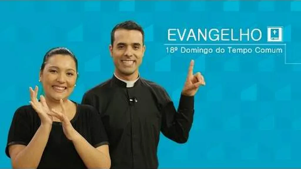 Imagem QjBNJ3u1 DY do artigo Evangelho em Libras | 18º Domingo do Tempo Comum - Ano C