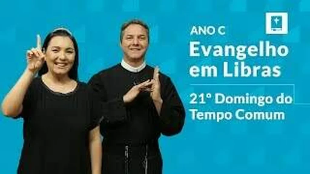 Imagem 21o domingo do tempo comum ano c do artigo Evangelho em Libras | 21º Domingo do Tempo Comum - Ano C