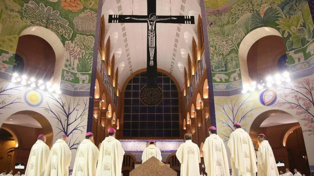 Missa de abertura do 4º Congresso Vocacional do Brasil.