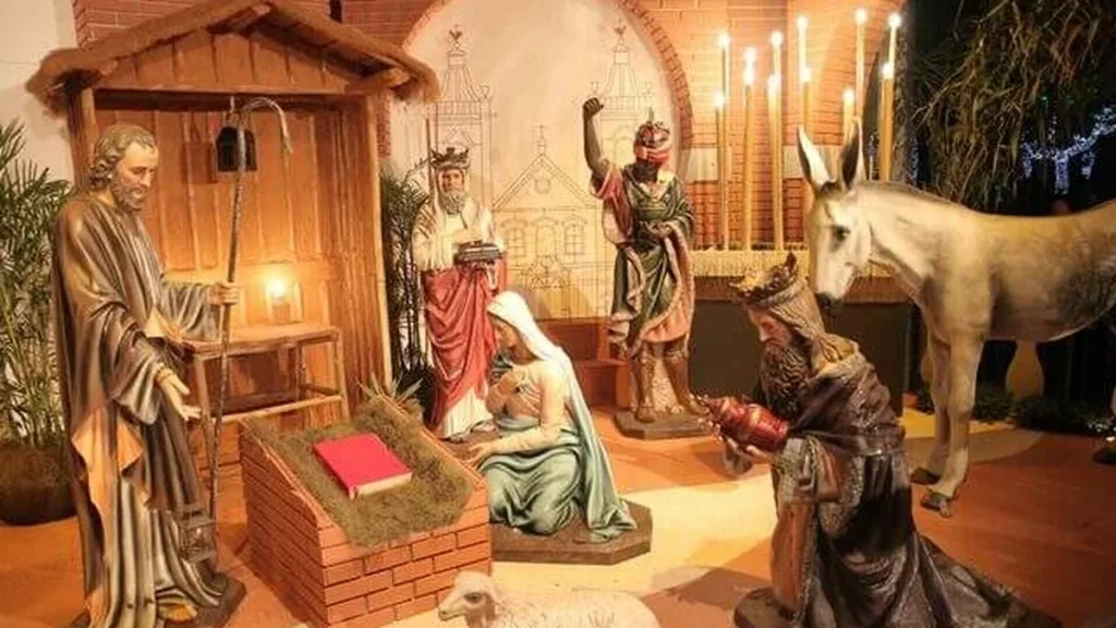 Presépio Natal Iluminado