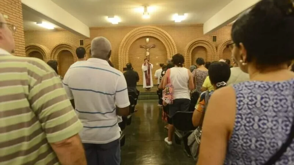 Capela das Confissões no Santuário.