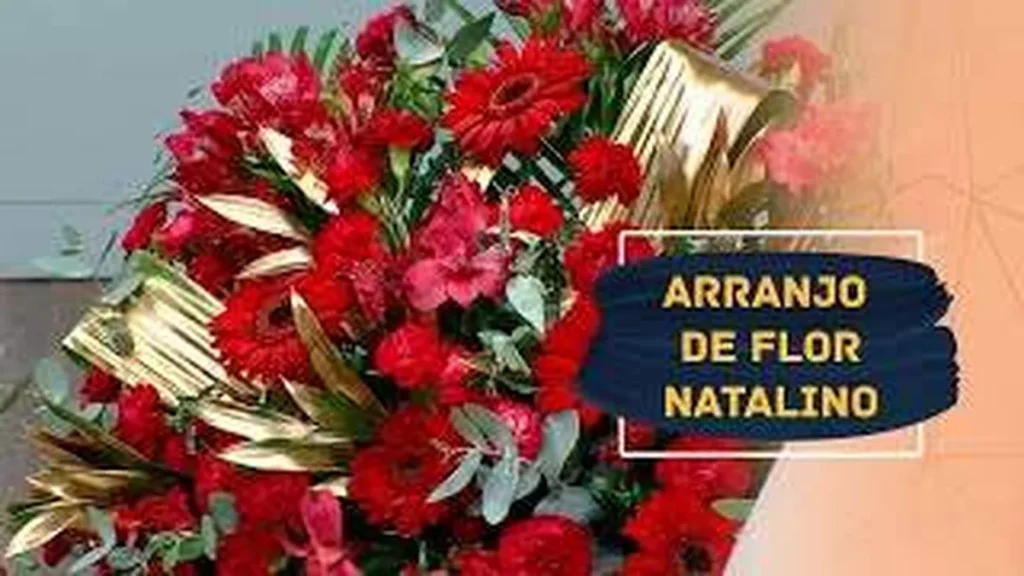 Imagem arranjo de flores para o natal por harumi tsuka do artigo Arranjo de flores para o Natal por Harumi Tsukamoto